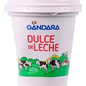 Dulce de leche gandara x 400 gr.