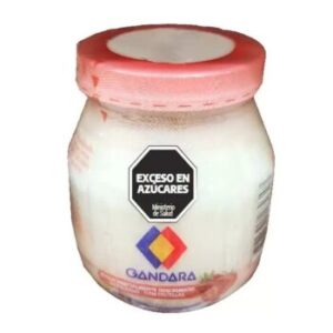 Yogur Gandara Vidrio Frutilla 200gr