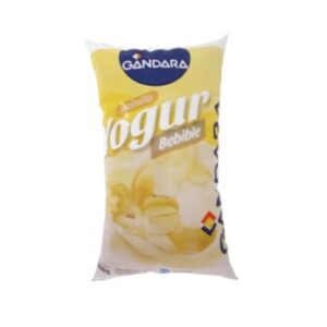 Yogur Entero GANDARA Vainilla Sachet 900 CC.
