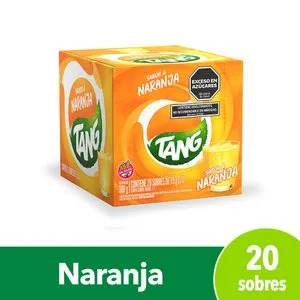 Jugo TANG Naranja CAJA 20U 15 gr c/u