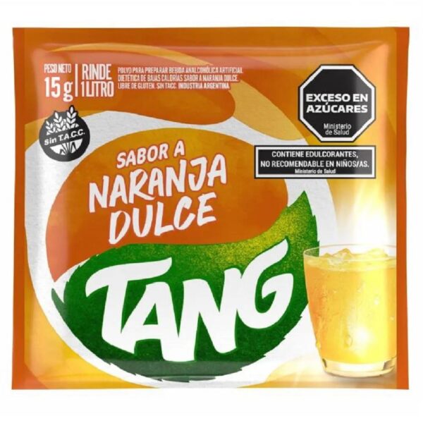 Jugo TANG Naranja Dulce SUELTO 15G c/u