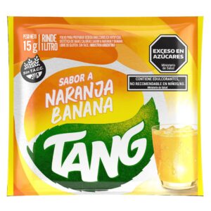 Jugo TANG Naranja Banana SUELTO 15 gr c/u