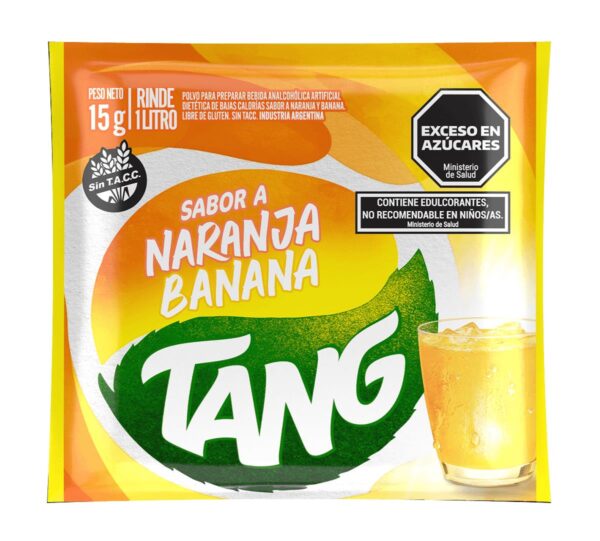 Jugo TANG Naranja Banana SUELTO 15 gr c/u