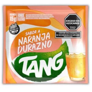 Jugo TANG Naranja Durazno SUELTO 15G c/u