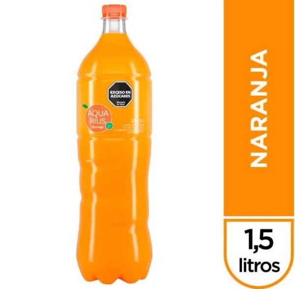 Aquarius Naranja x 1.5 lt.