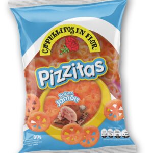 Pizzita Jamon - Capullitos en Flor 80gr