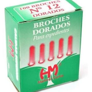 Broches dos patas n.12 x 100 un.