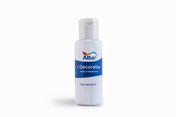 Acrilico decoralba Blanco x 60 ml. c/u