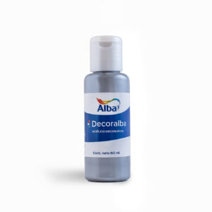 Acrilico decoralba Plata 60ml