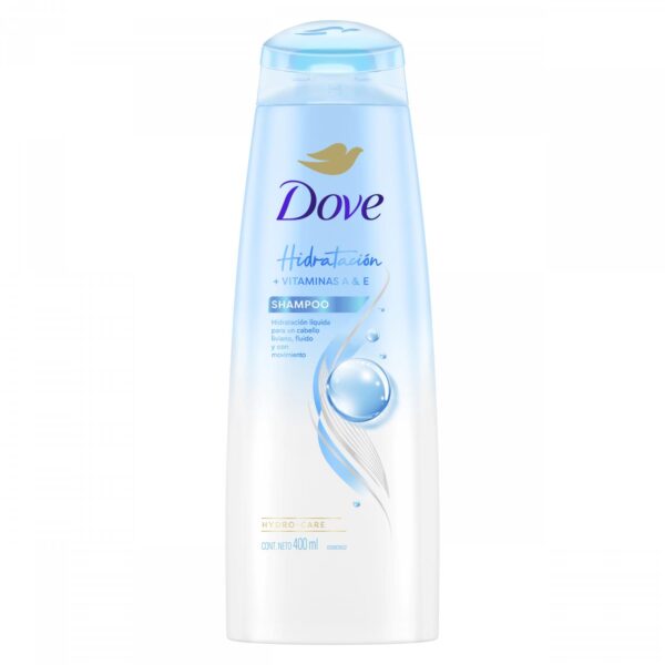 Shampoo Dove Hidratacion Vitaminas A & E x 400 ml