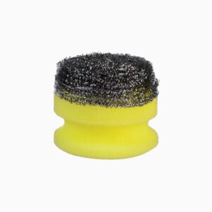 MAKE Esponja Redonda Combinada Acero