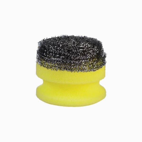 MAKE Esponja Redonda Combinada Acero