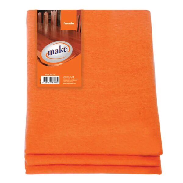 MAKE Franela Naranja 40 x 50