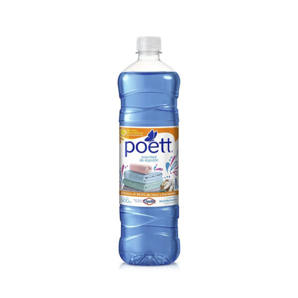 DESOD. LIQUIDO POETT ALGODON X 900 ML.