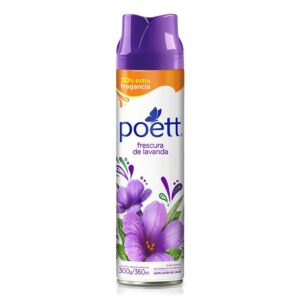 Desod. Poett aerosol Lavanda x 360 ml.