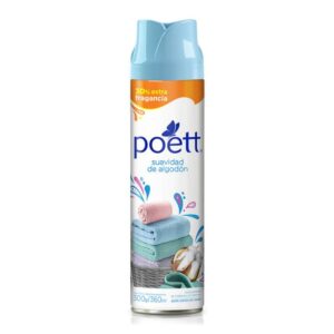 Desod. Poett aerosol Suav. de algodon x 360 ml.