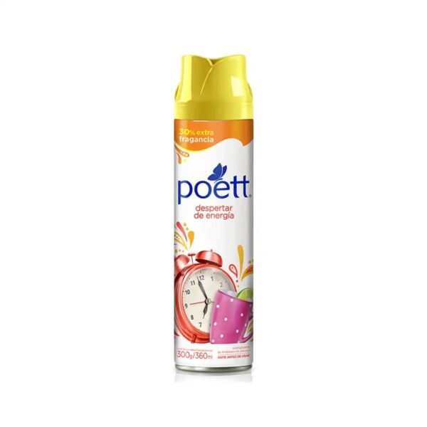 Desodorante Aerosol Poett Despertar de Energia x 360 ml