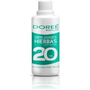 Agua Oxigenada Doree Crema Hierbas 20 Vol. X 100 cc.