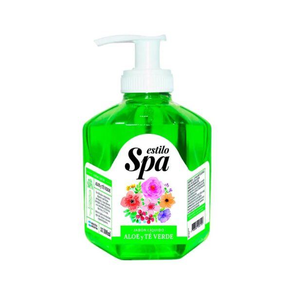 Jabon Liquido ALOE Y TE VERDE Estilo Spa 300ML