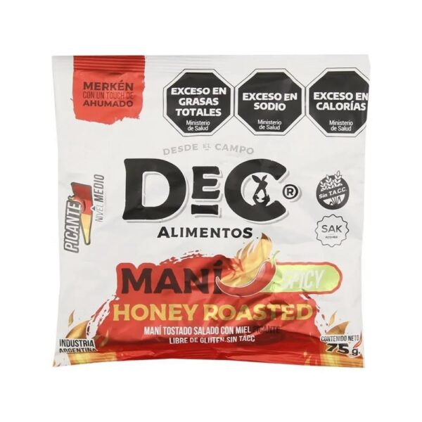 Mani Dec Honey Roasted Picante x 75 gr