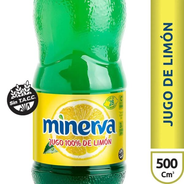 Jugo de Limon Minerva x 500 cc