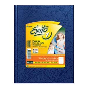 Cuad. Exito Rayado Araña t/d azul x48hjs