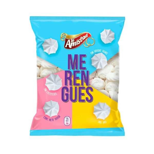 Merengues Amistad Blanco x 100 gr