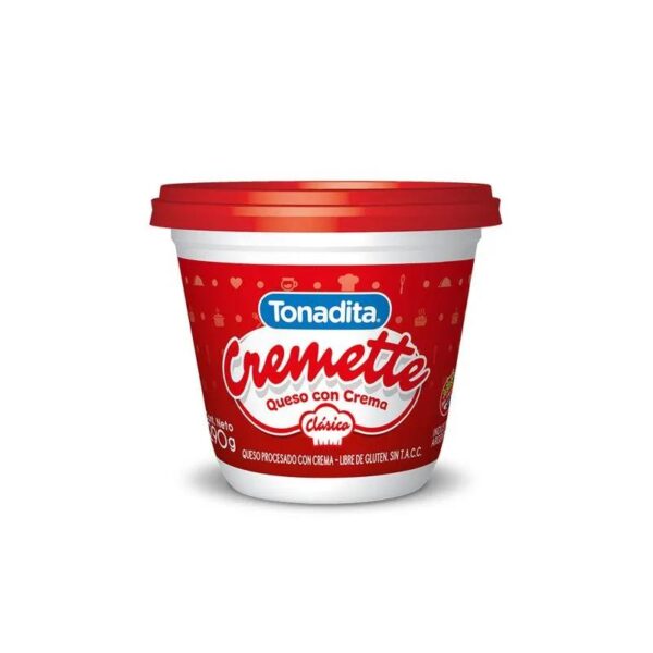 Queso crema cremette clasico x 290 g.