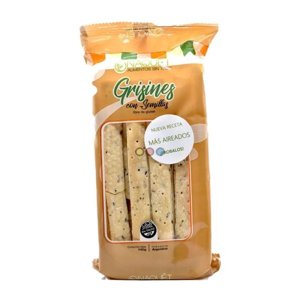 Grisines Naquet c/ Semillas x 140 gr
