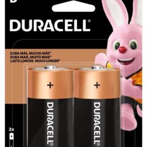 Pilas DURACELL GRANDE x 2 un.