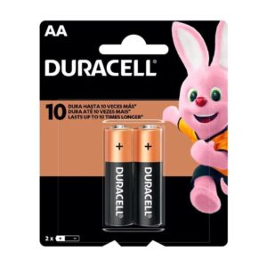 Pilas DURACELL AA BLISTER SUELTO 2 unidades
