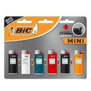 Encendedor BIC Mini x6u.
