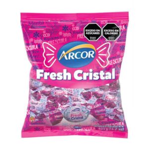 Caramelos Fresh Cristal Rosa x 405 g