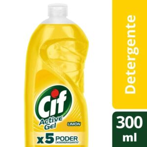 Detergente gel Cif x 300 ml. limon
