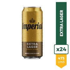 Cerveza Imperial EXTRA LAGER Lata x 473 cc.