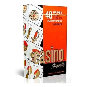 Naipes casino x 40 plast.