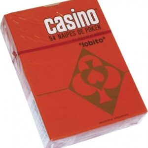 Naipes casino poker x 54 plast.