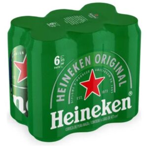 Cerveza Heineken 473cc x 6Un
