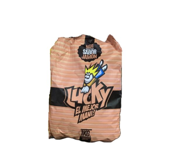 Mani Cervecero LUCKY Jamon x 1 kg.