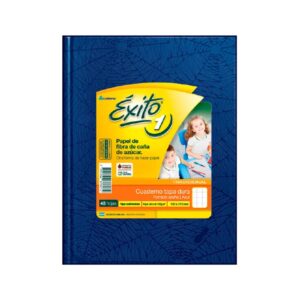 Cuad. Exito Cuadriculado Araña t/d azul x48hjs