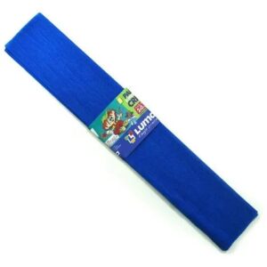 Papel crepe Luma Azul c/u.