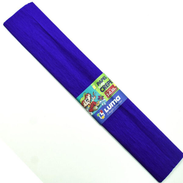 Papel crepe Luma Violeta c/u.