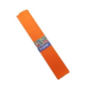 Papel crepe Luma Naranja c/u.