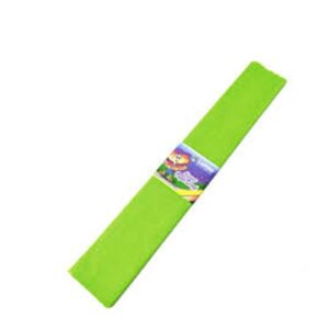 Papel crepe Luma Verde Manzana c/u.