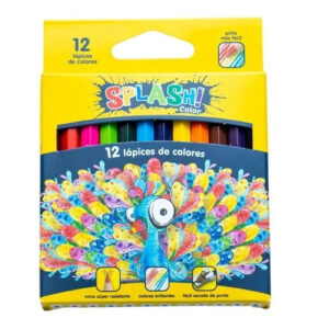 Pinturitas splash x 12 cortas